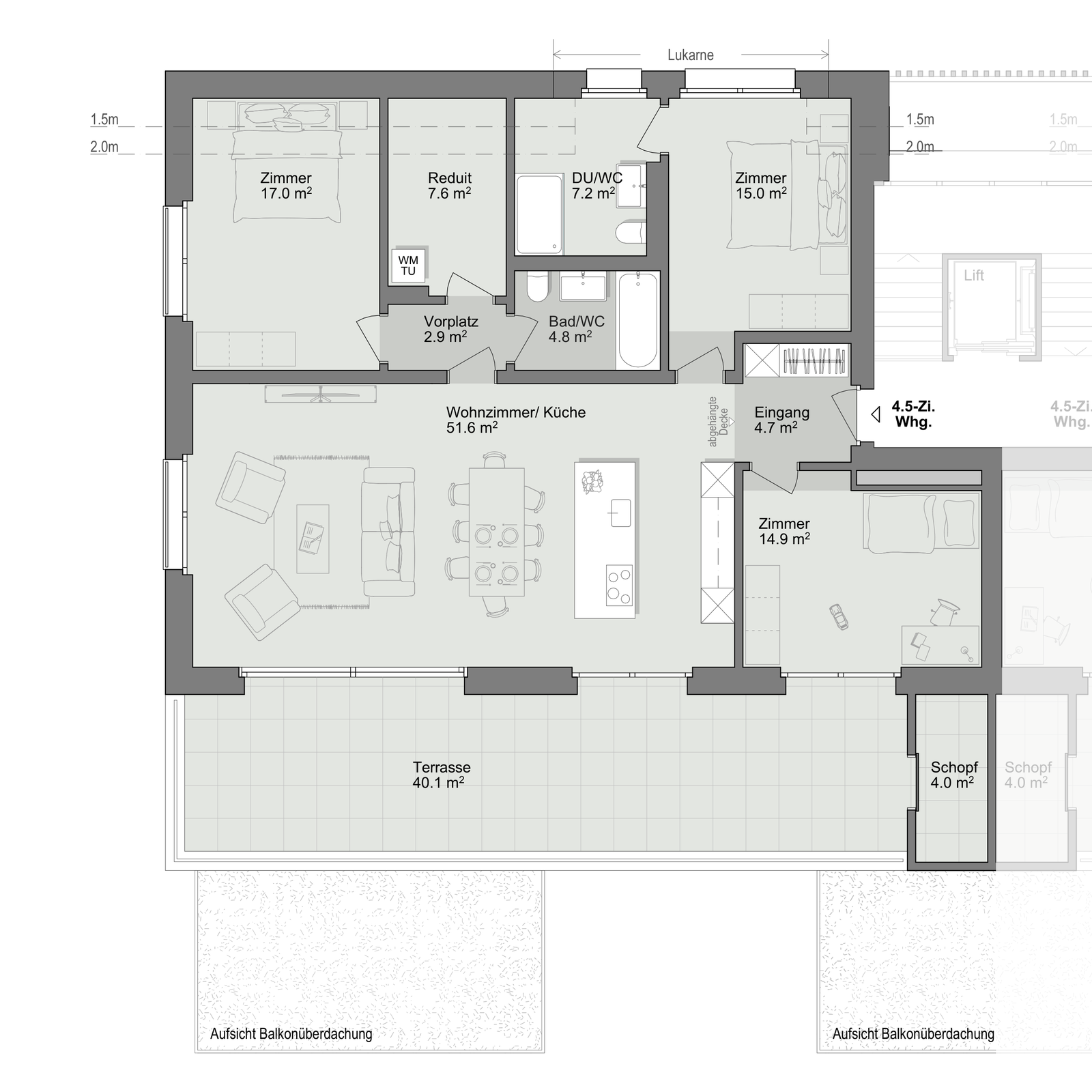 Grundriss Wohnung C-3-2